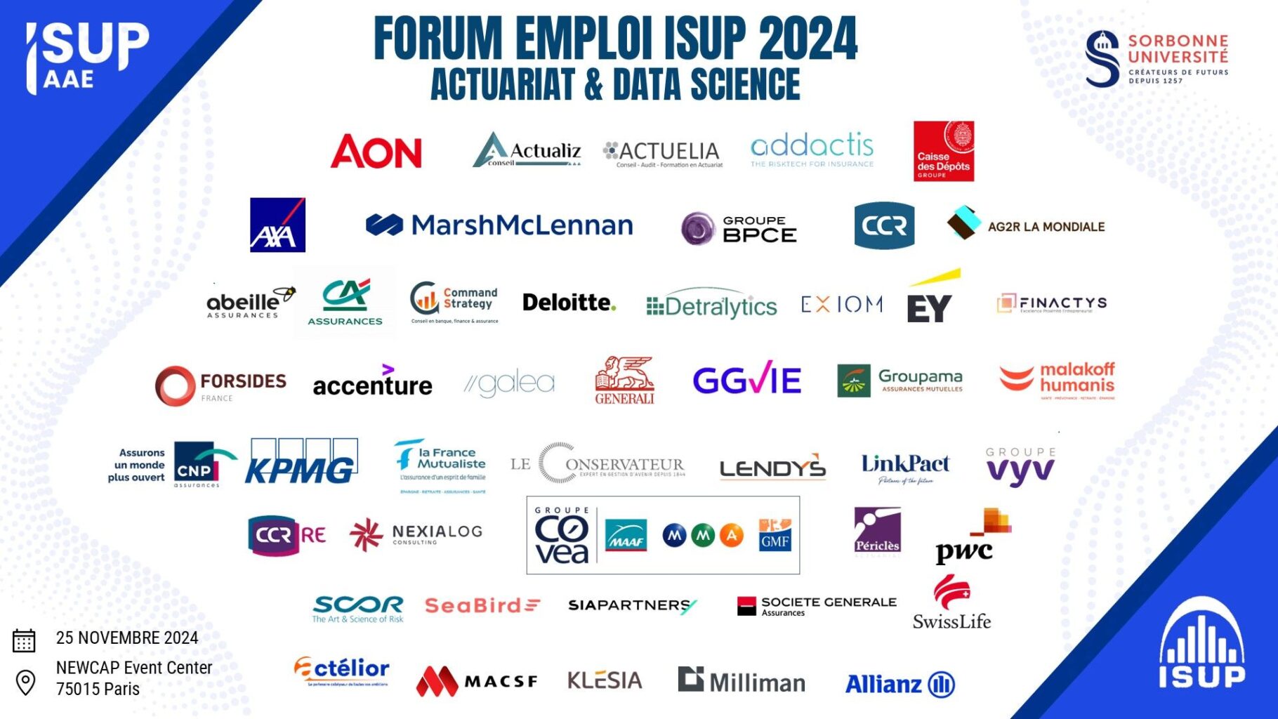 Infinity Isup Corporate photographer at the ISUP 2024 Employment Forum in Paris