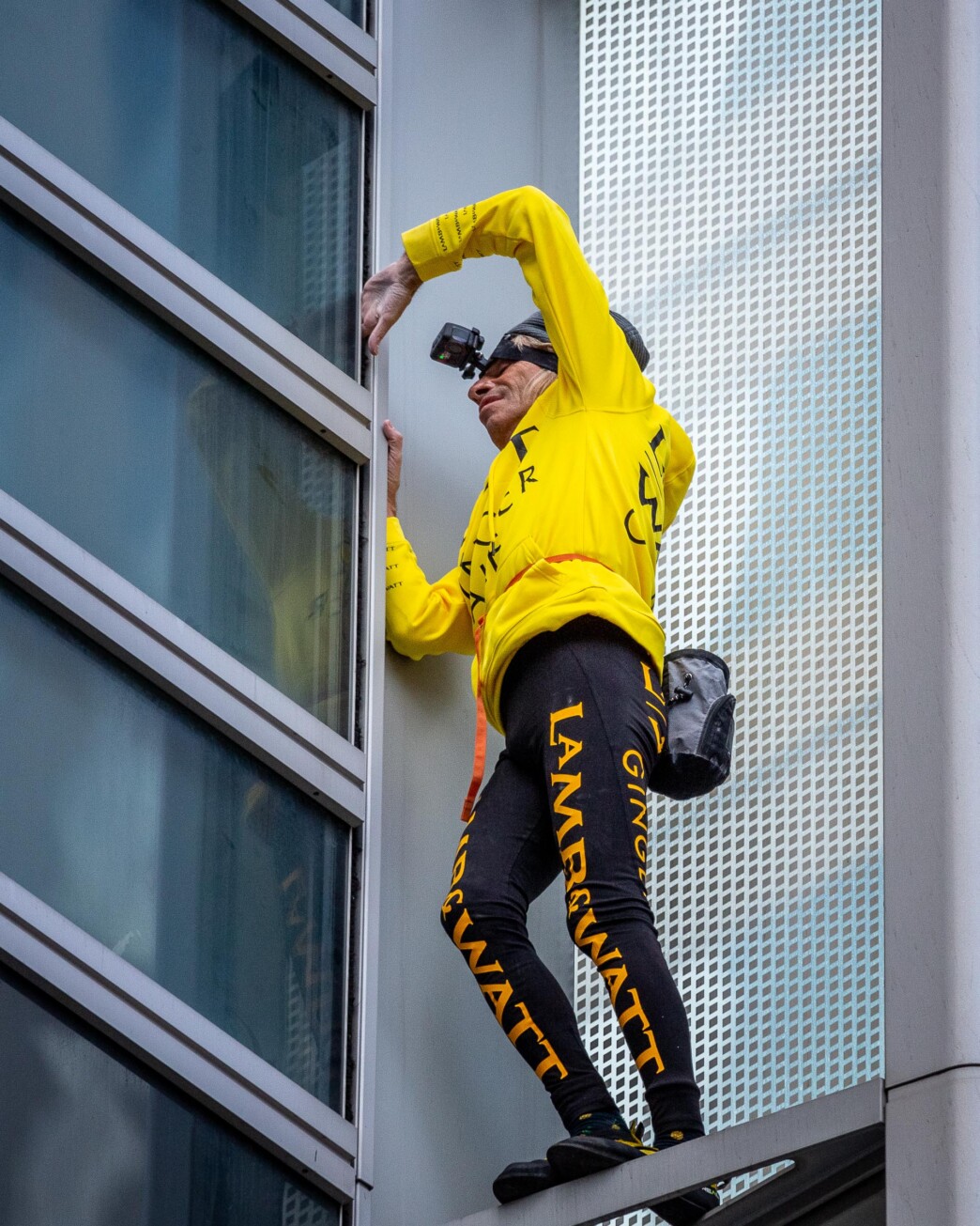 guillaume galmiche photographe entreprise alain robert engie climb événement paris